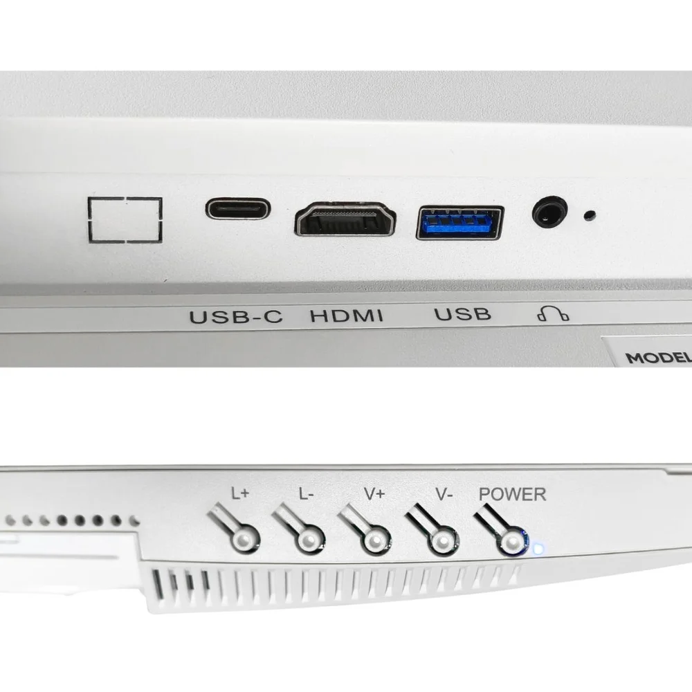 Conexões USB-C, HDMI e USB